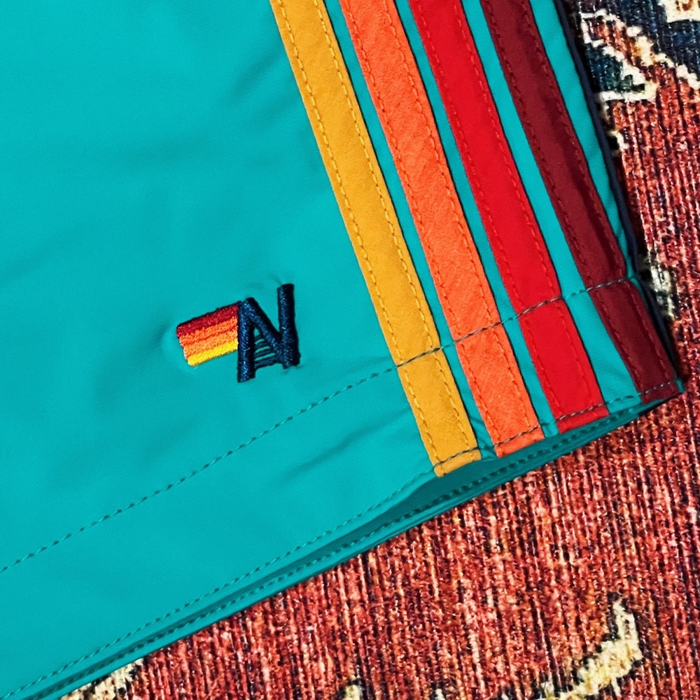 Amazing Aviator Nation Flex Swim Shorts Jade 34 soft & stretchy (not on website)